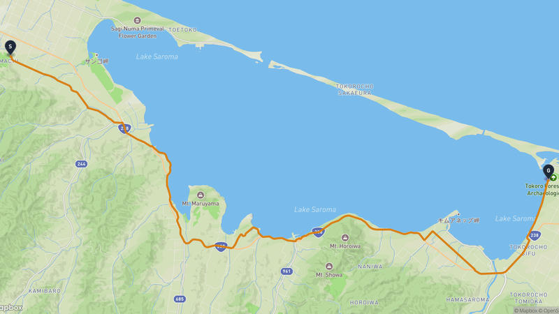 湧別町〜北見市 サイクリングルート