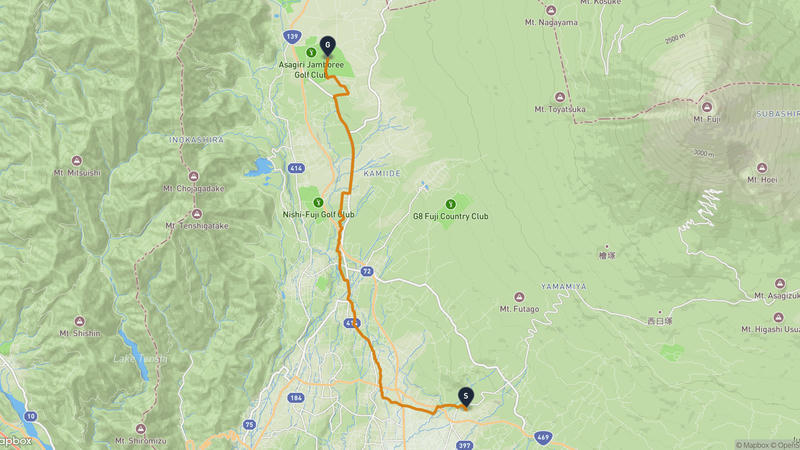 Fujinomiya Hiking Route