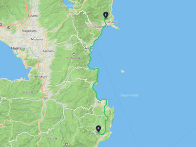 湯河原町 → 大室山
