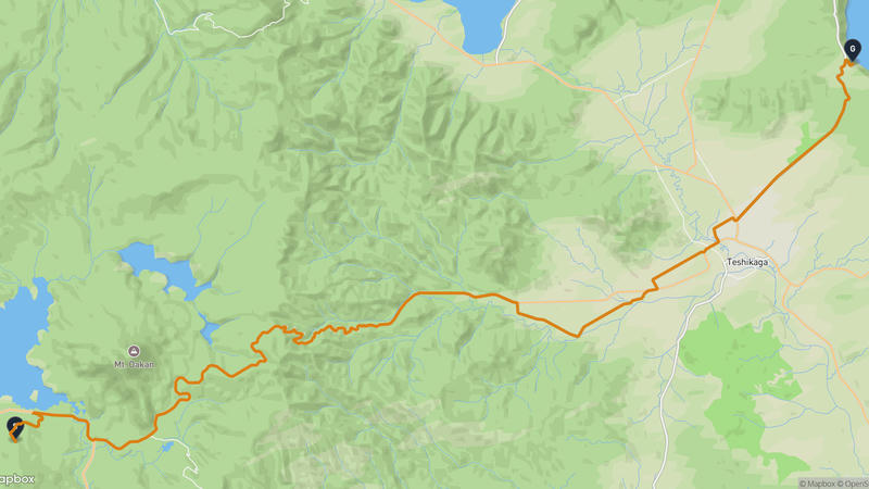 Kushiro to Teshikaga Cycling Route