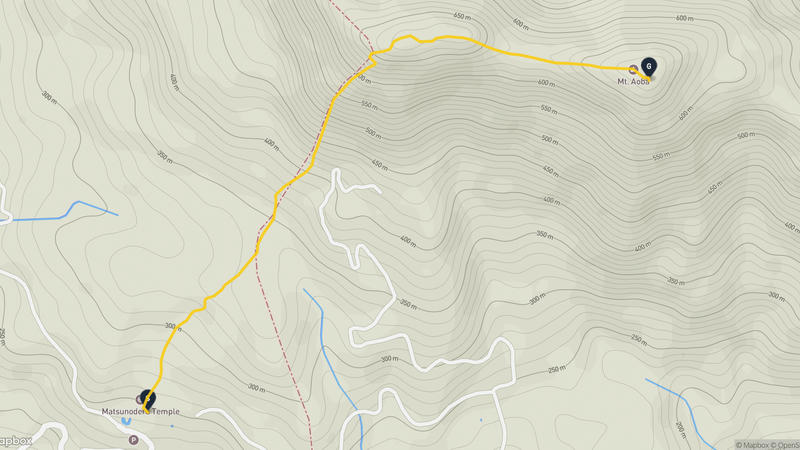 Mount Aoba Hiking Route