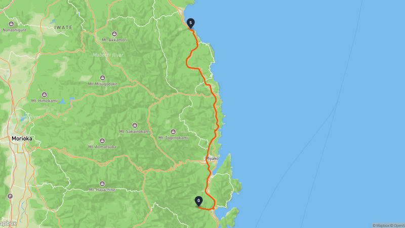Fudai to Yamada Drive