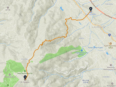 Mount Nyukasa → Fujimi