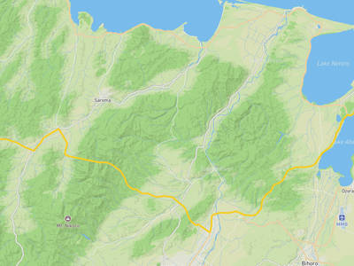 遠軽町 → 網走市