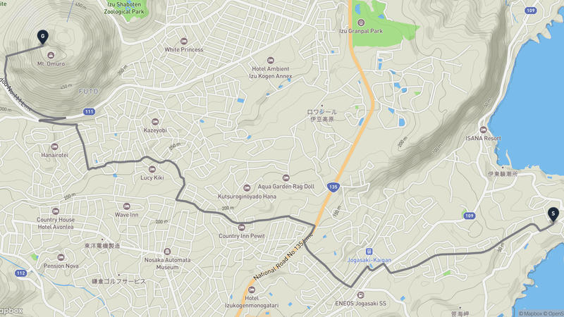 Renchaku-ji Temple~오무로산 하이킹 루트