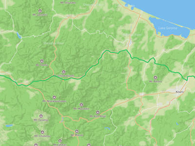 旭橋 → 網走市