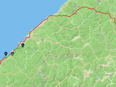 三次市 → 浜田市