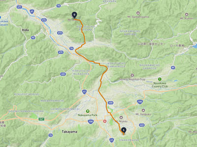 高山城 → 高山市