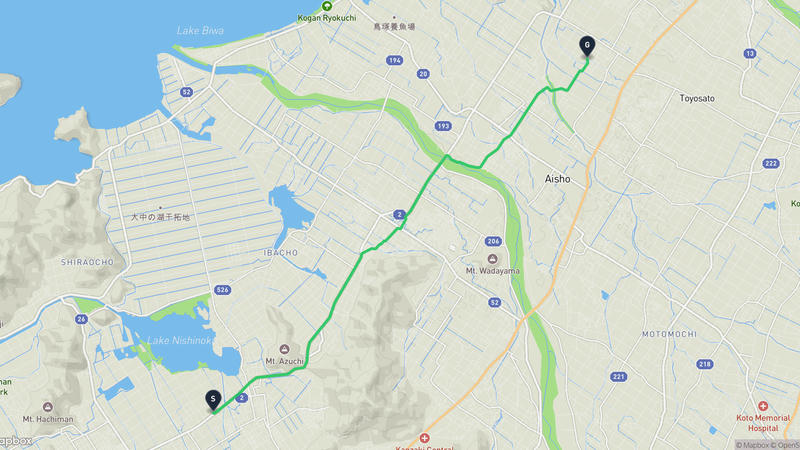 總見寺至延壽寺 登山路線