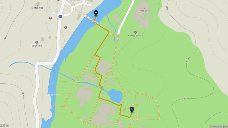 Ise-Shima National Park to Uji Bridge Hiking Route