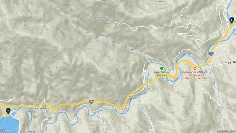 奥多摩町 登山路線