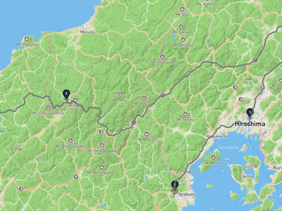 Iwakuni Castle → Hagi Castle