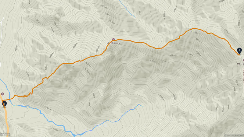 Yuzawa to Sen no Kurayama Hiking Route