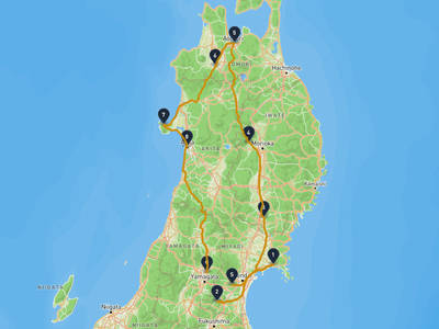 Taihaku Ward, Sendai → Tendo