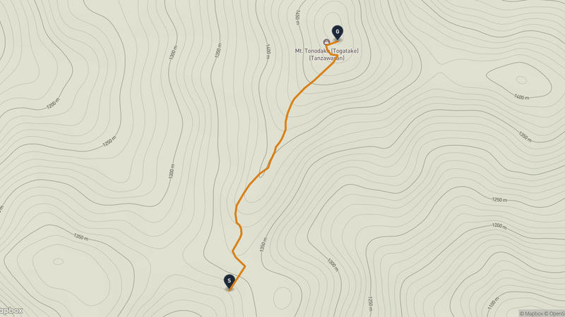 Mount Tanzawa Hiking Route