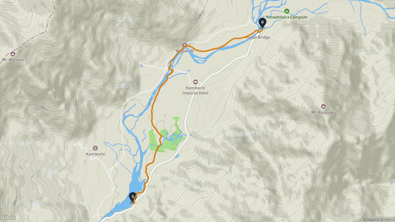 Kasumizawa take to Kamikōchi Hiking Route