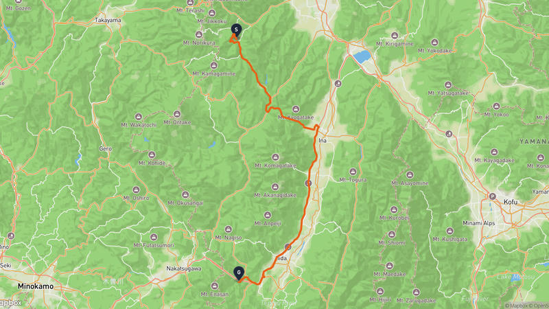 เส้นทางขับรถ Matsumoto-Achi