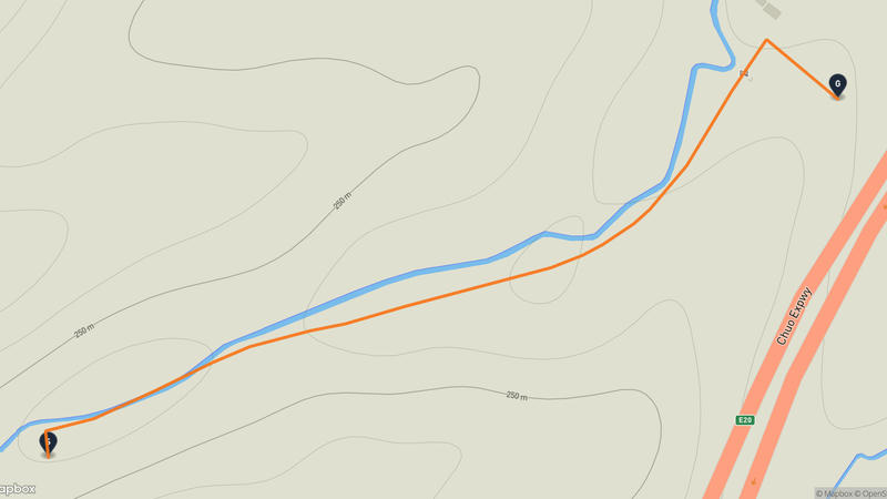 八王子城 登山路線