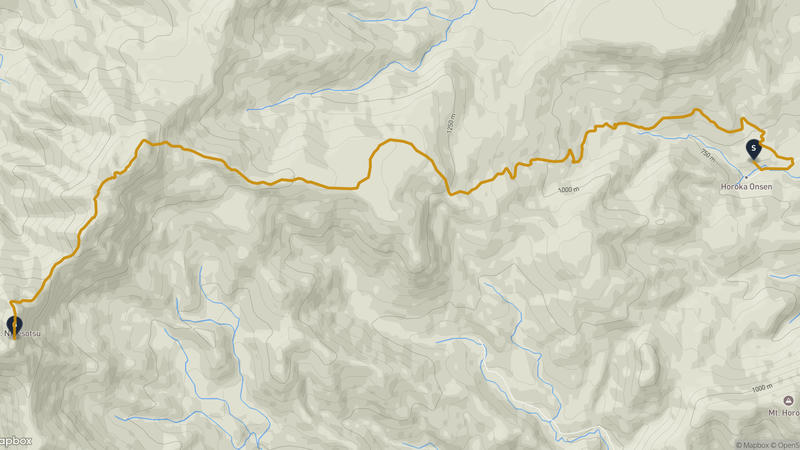 Kamishihoro to Nipesotsu-Maruyama Volcanic Group Hiking Route