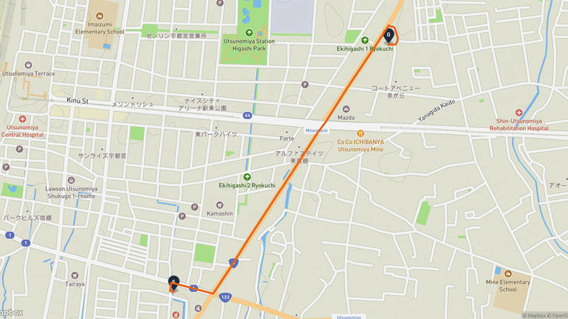 Utsunomiya Castle Drive