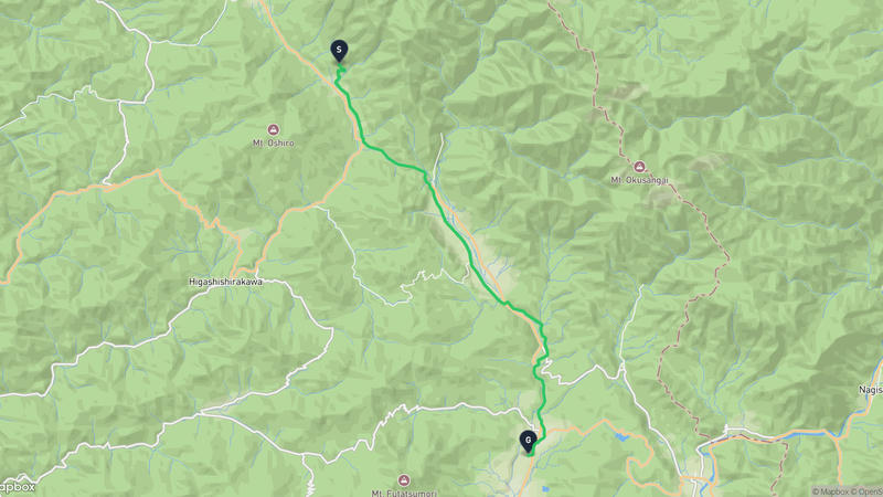 Nakatsugawa Cycling Route
