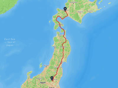 Kanuma → JR Tower