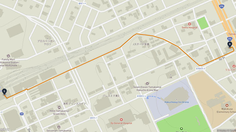Tomakomai Hiking Route