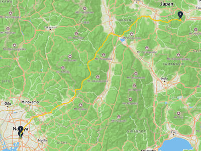 下仁田町 → 熱田神宮