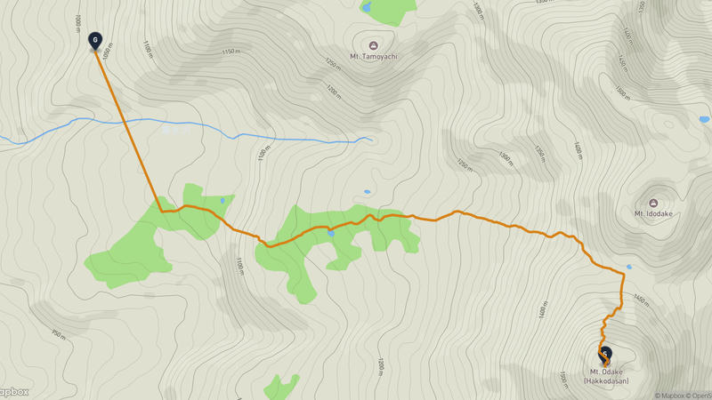 Hakkōda Mountains Hiking Route