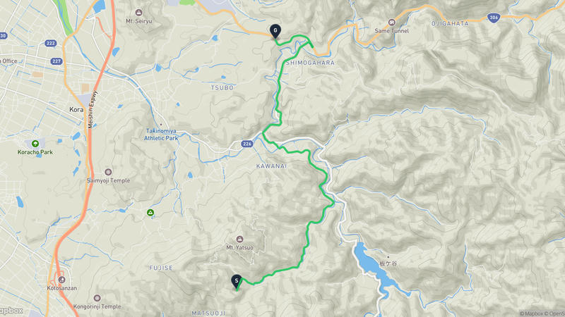 多賀町 登山路線