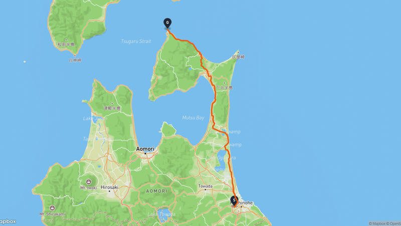Ne Castle to Cape Ōma Hiking Route