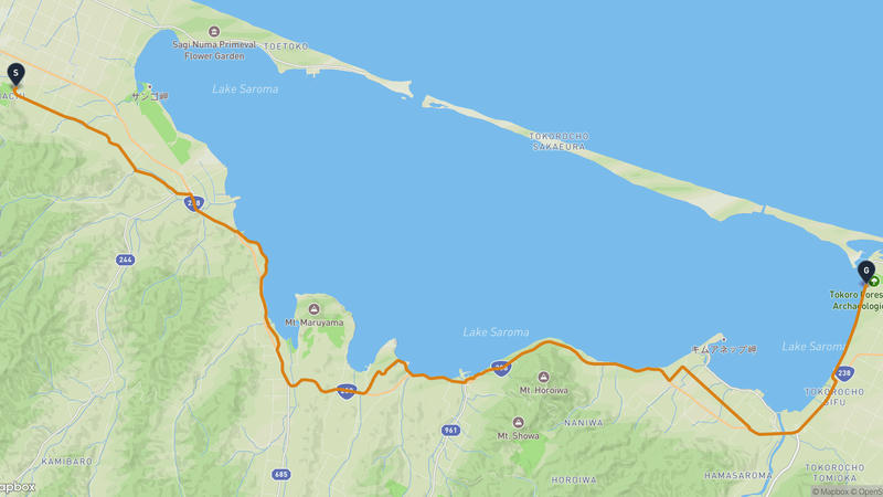 湧別町〜北見市 サイクリングルート