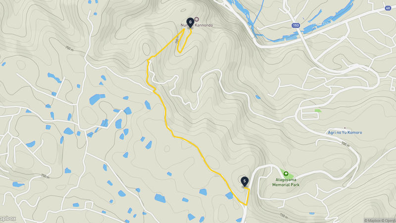 Komoro Castle to Komoro Hiking Route