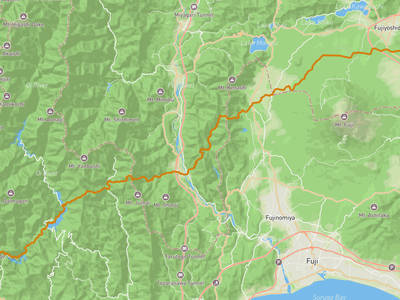 Yamanakako → Kawanehon