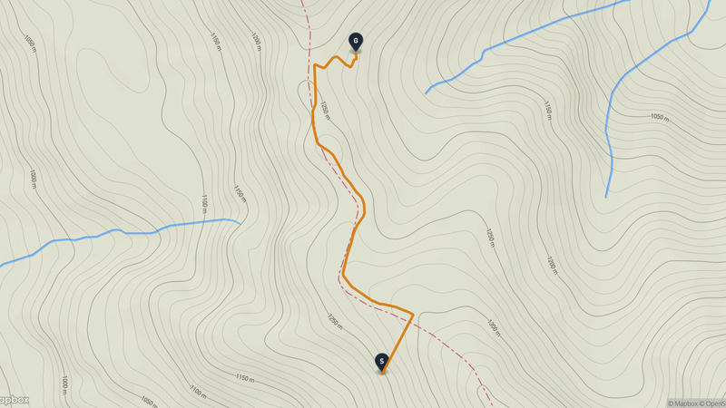 冰山 登山路線