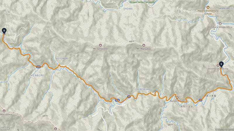 Hinohara Hiking Route