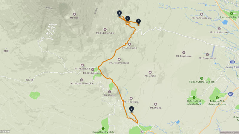 เส้นทางเดินป่า Fuji Safari Park-Gotemba
