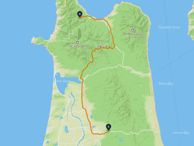 五所川原市 → 外ヶ浜町
