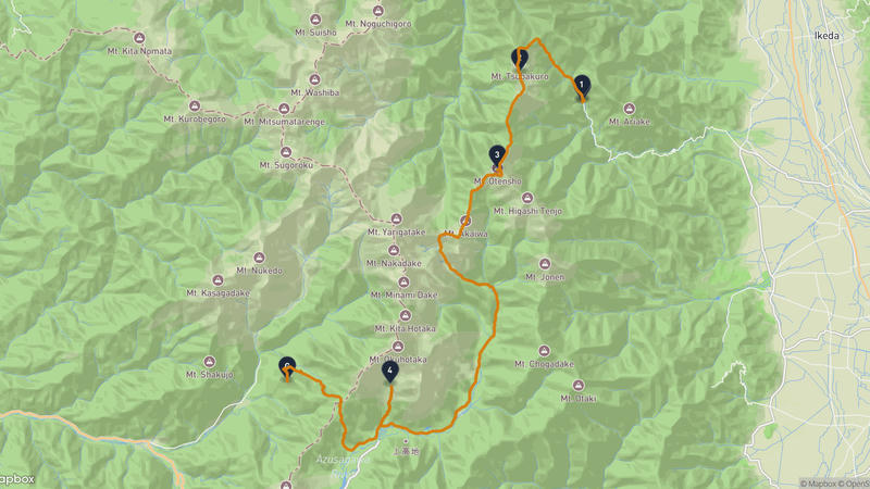 有明山至高山市 登山路線