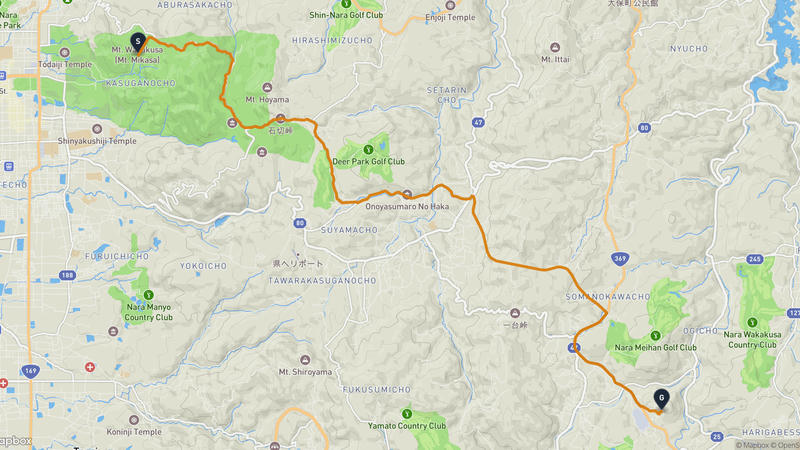 Mount Wakakusa to Nara Drive