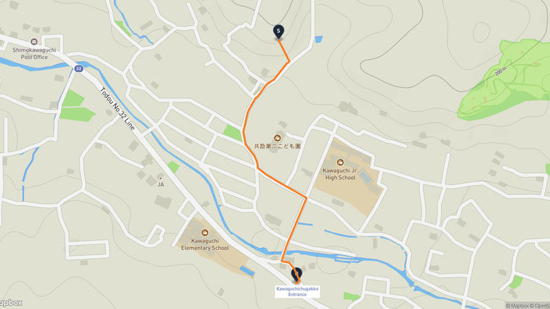 東京SUMMERLAND至八王子市 登山路線