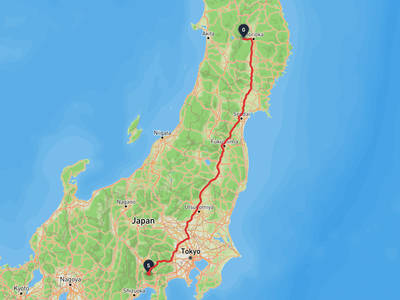 Mount Fuji → Shizukuishi