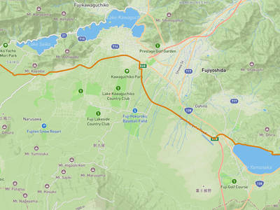 Yamanakako → ทะเลสาบโชจิ