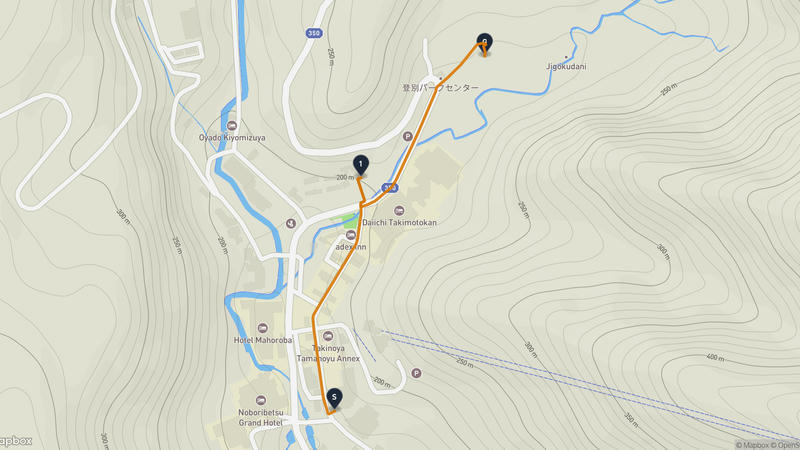 登別溫泉 登山路線