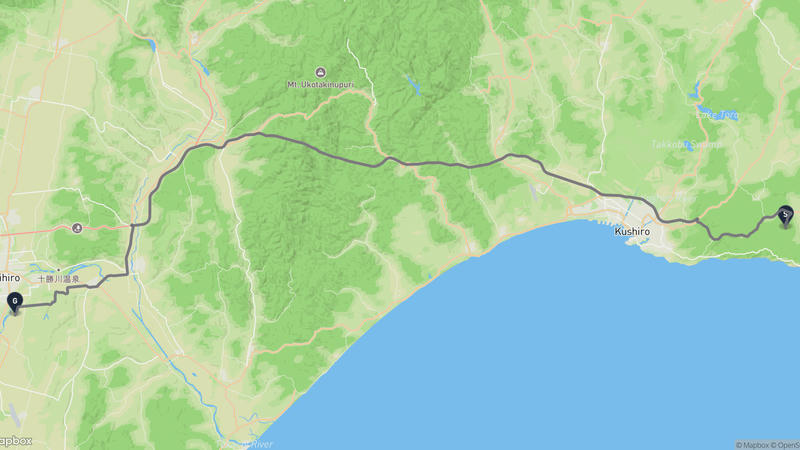 Akkeshi to Obihiro Drive