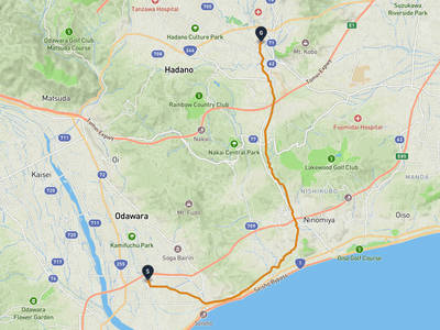 Odawara → Hadano