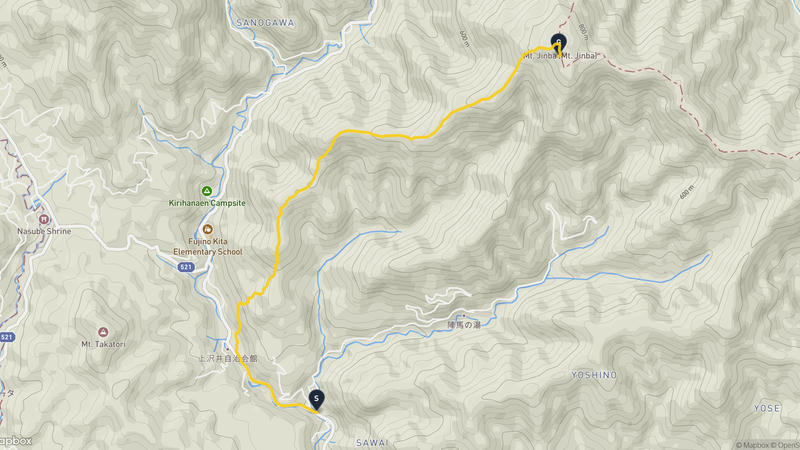 相模原市緑区 登山路線
