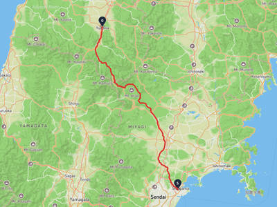 타가성 → Yuzawa