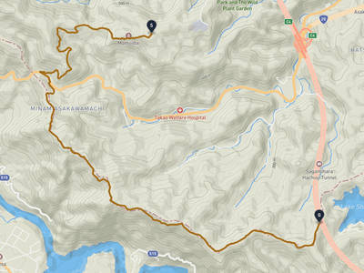 高尾山 → 八王子市