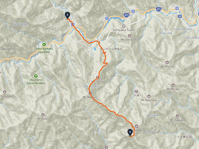 Okutama → Mount Odake (Tokyo)